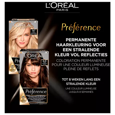 L'Oréal Paris Préférence 5.21 Koel Lichtbruin
