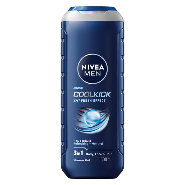 NIVEA MEN Cool Kick Douchegel 500 ML