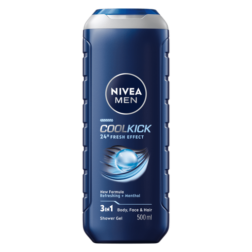 NIVEA MEN Cool Kick Douchegel 500 ML