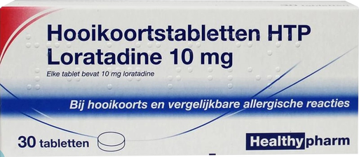 Healtypharm Hooikoorts Loratadine 10 MG HTP Tabletten 30 stuks