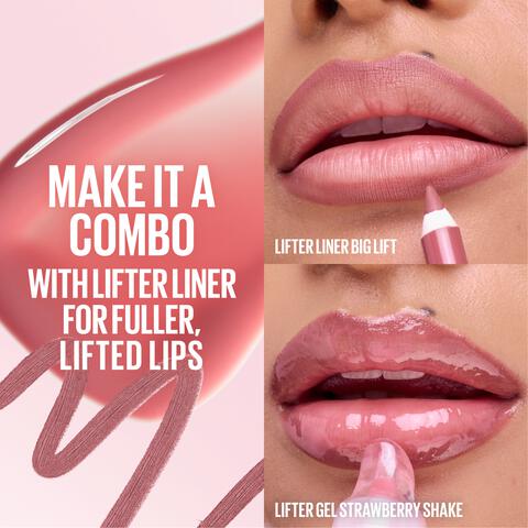 Maybelline New York Lifter Gel Lipgloss 002 Blue Boba Transparant