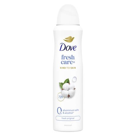 Dove Original 0% Deodorant Spray 150 ML