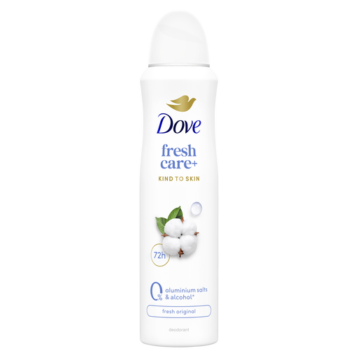 Dove Original 0% Deodorant Spray 150 ML