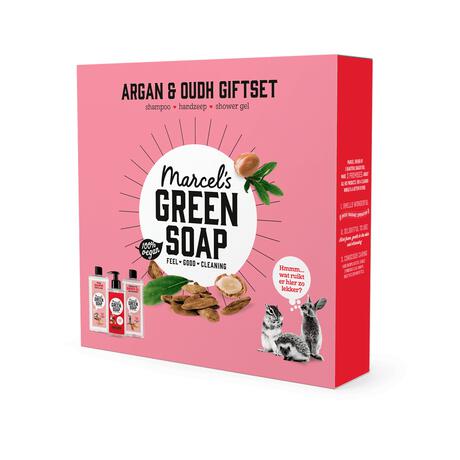 Marcel's Green Soap Giftset Argan & Oudh