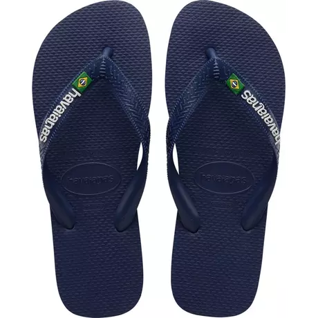 Havaianas Brasil Logo Navy 39/40