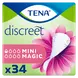 TENA Discreet Mini Magic Incontinentie Inlegkruisjes 34 stuks