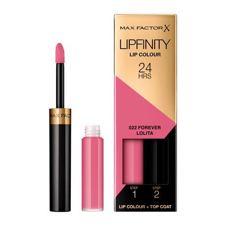 Max Factor Lipfinity Lip Colour Lipstick 022 Forever Lolita