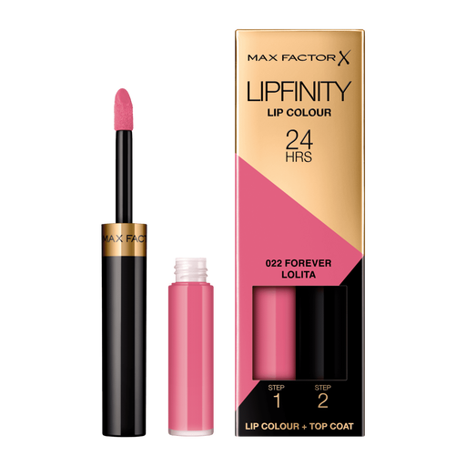 Max Factor Lipfinity Lip Colour Lipstick 022 Forever Lolita