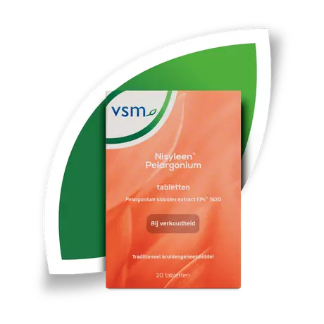 Vsm Nisyleen Pelargonium Tabletten 20 gram
