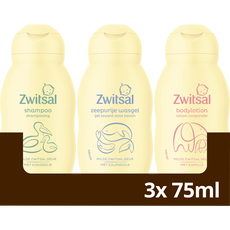 Zwitsal Trial Pack 3x75 ML 5 Stuks