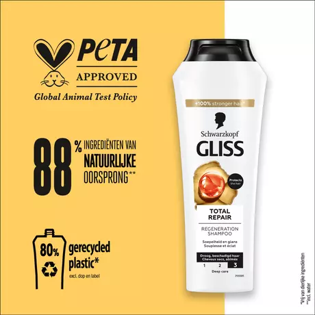 Gliss Total Repair Shampoo 250 ML