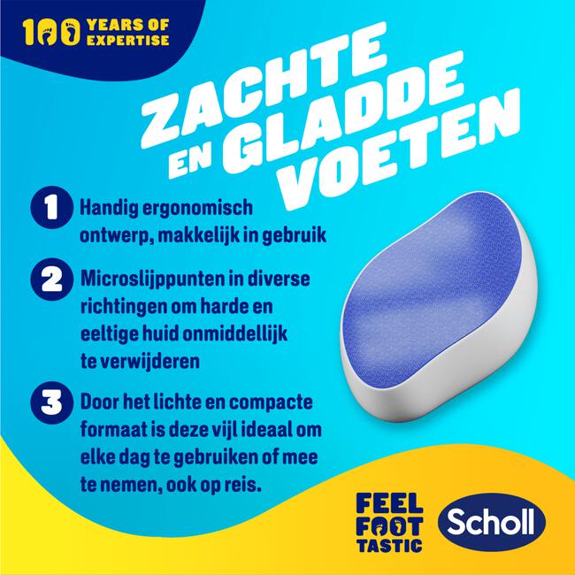 Scholl Voetvijl Nano Glas