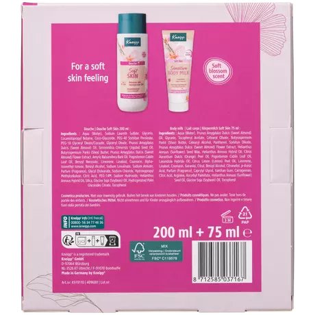 Kneipp Giftset Soft Skin Moments 200 ML + 75 ML