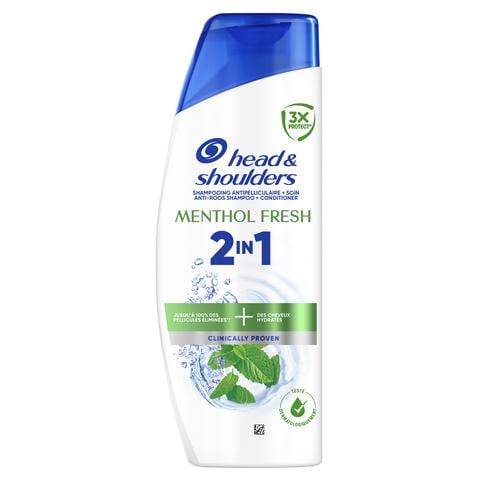 Head & Shoulders Menthol Fresh 2in1 Shampoo & Conditioner 250 ML