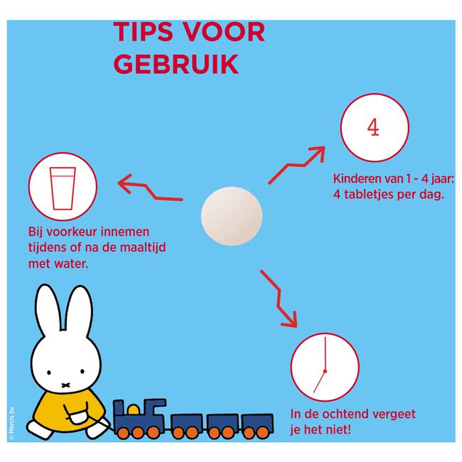 Dagravit Kids Vitamine D 200 kauwtabletten