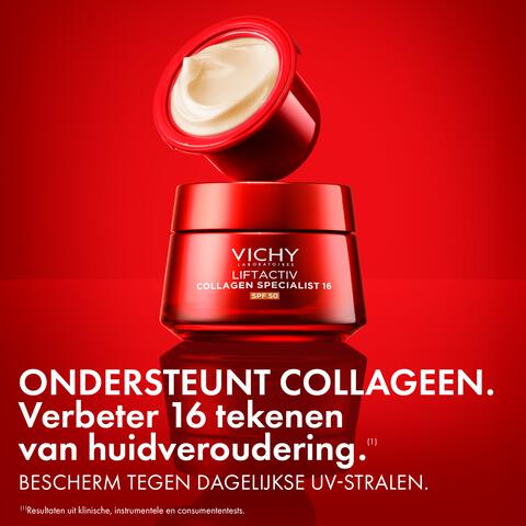 Vichy Liftactiv Collagen Specialist 16 Dagcrème SPF50 Navulling 50 ML