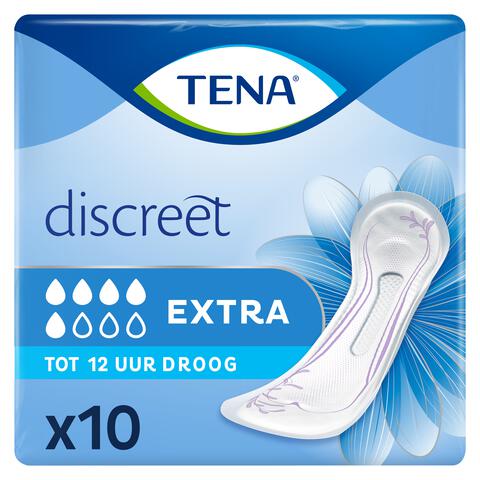 TENA Discreet Extra Incontinentieverband 10 stuks