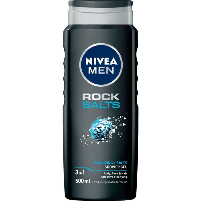 NIVEA MEN Rock Salts Douchegel 500 ML