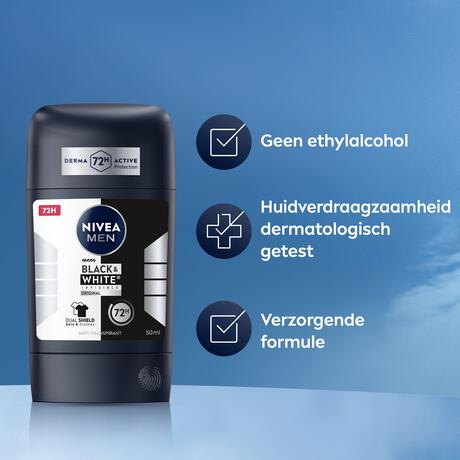 NIVEA MEN Black & White Deodorant Stick 50 ML