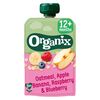 Organix Bio Knijpfruit Haver Appel Banaan Framboos Bosbes 12+ Maanden 100 gram
