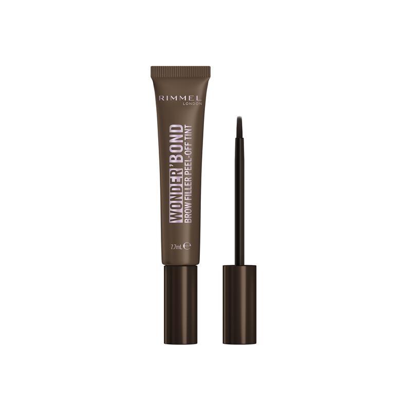 Rimmel Wonder'Bond Brow Filler Peel-Off Tint 003 Dark Brown - Langhoudende Brow Gel 7,7 ml