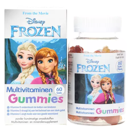 Disney Frozen Multivitaminen Gummies 60 stuks