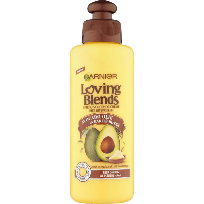 Garnier Loving Blends Avocado Olie & Karité Boter Leave-In Crème 200 ML