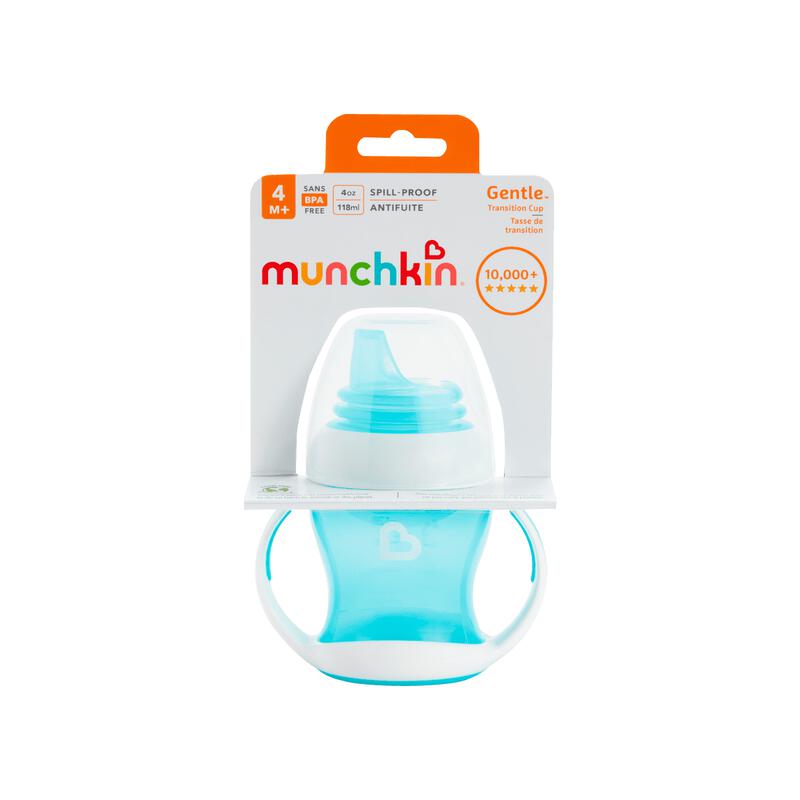 Munchkin Gentle Transition Anti-Lek Drinkbeker Blauw