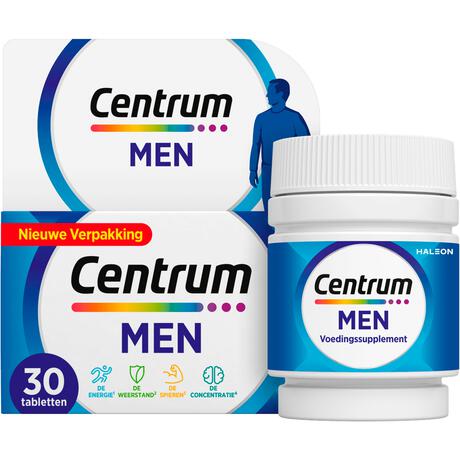 Centrum Men Multivitaminen Tabletten 30 stuks