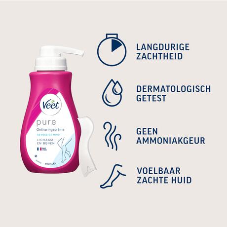 Veet Minima Ontharingscreme Gevoelige Huid 400 ML