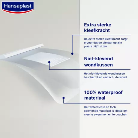 Hansaplast Aqua Protect Pleisters Strips 20 stuks
