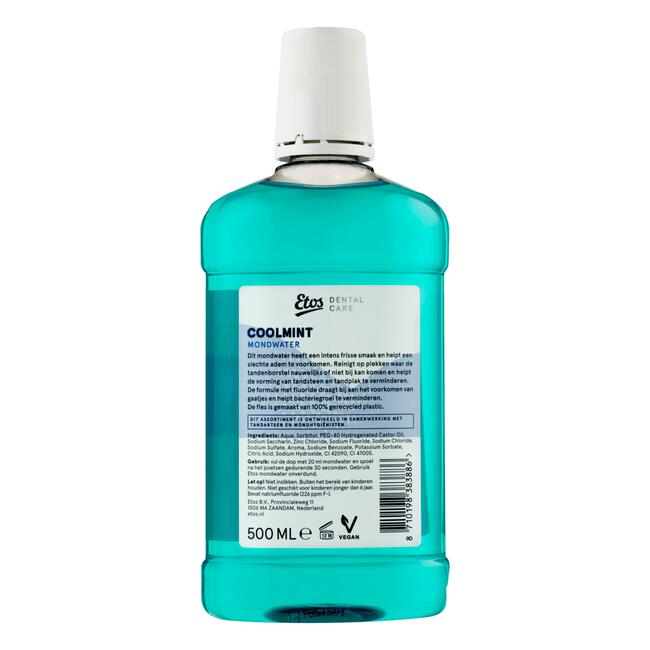 Etos Dental Care Coolmint Mondwater