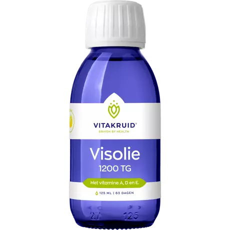Vitakruid Visolie 1200 TG Vloeibaar 125 ML