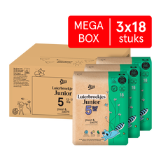 Etos Puur & Zacht Luierbroekjes Junior Maat 5 12-17 kg Megabox 54 stuks