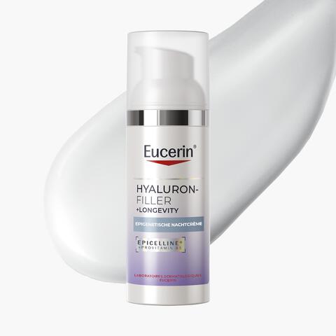 Eucerin Hyaluron-Filler + Longevity Epigenetisch Anti-Age Nachtcrème 50 ML
