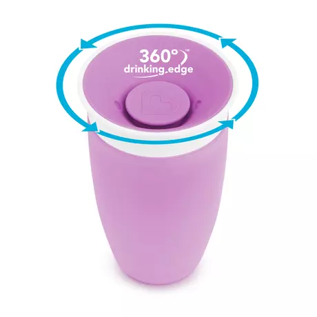 Munchkin Miracle 360° Sippy Anti-Lek Drinkbeker Paars