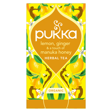 Pukka lemon, ginger&manuka honing