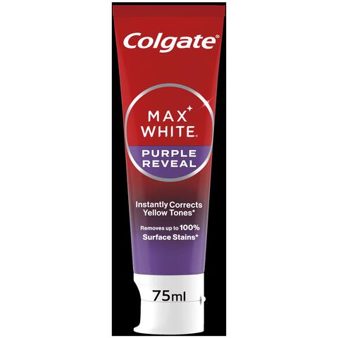 Colgate Max White Purple Reveal Tandpasta - 75 ML