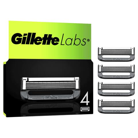 GilletteLabs Navulmesjes 4 Stuks