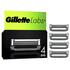 GilletteLabs Navulmesjes 4 Stuks