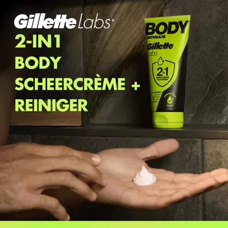 GilletteLabs Body + Intimate Bodycrème & Cleanser 177 ML