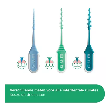 GUM® Soft-Picks Comfort Flex Minty Medium 40 stuks