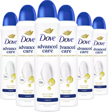 Dove Original Anti-transpirant Deodorant Spray 150 ML Multipack 6 stuks