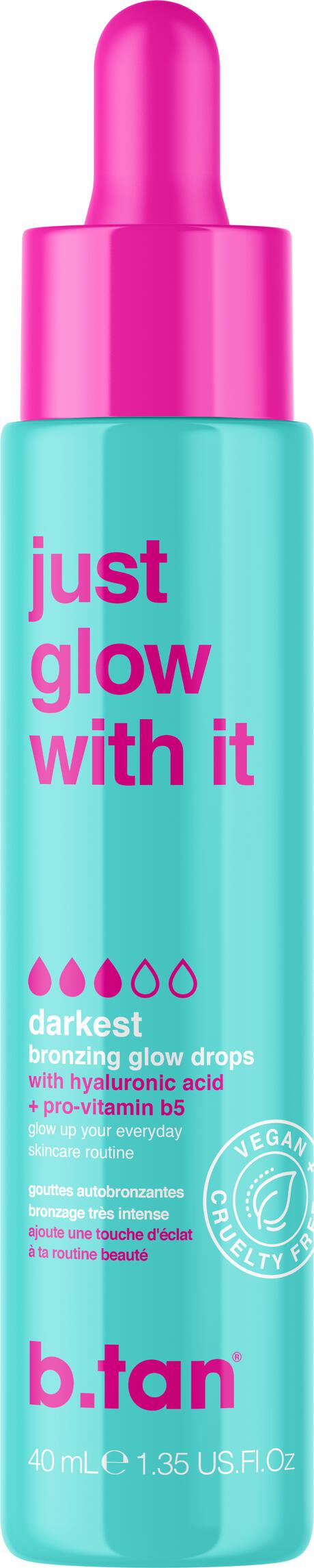 b.tan Just Glow With it Drops 40 ML