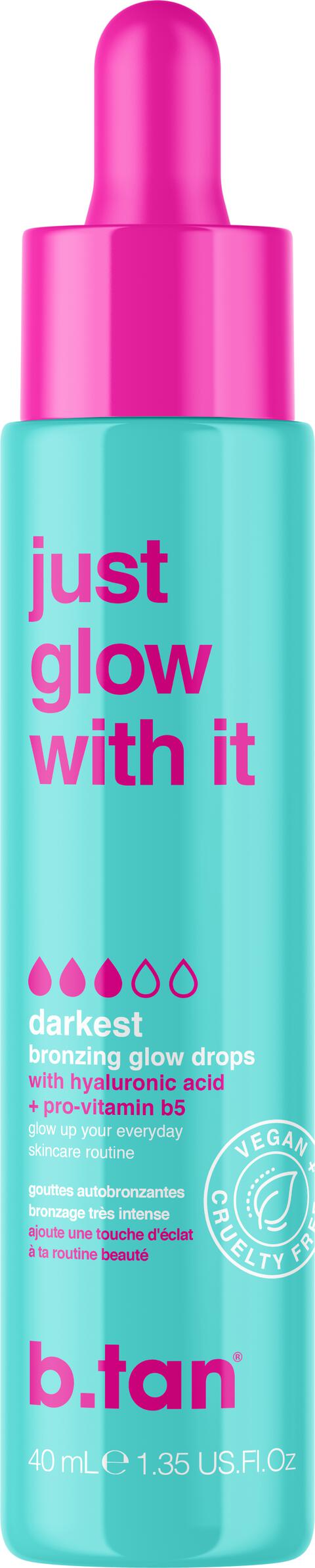 b.tan Just Glow With it Drops 40 ML