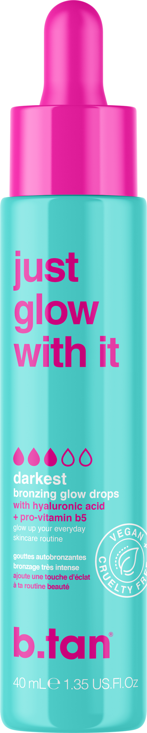 b.tan Just Glow With it Drops 40 ML