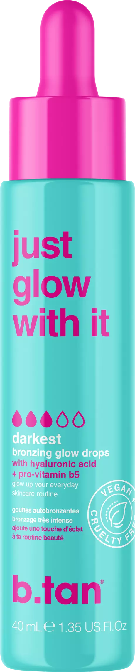 b.tan Just Glow With it Drops 40 ML