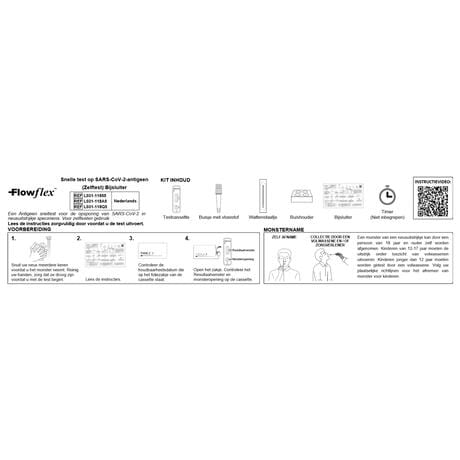 Flowflex SARS-CoV-2 Antigen Corona Zelftest Multipack (5 stuks)
