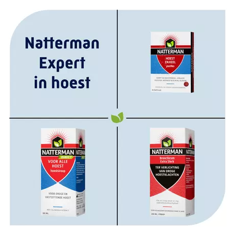 Natterman Droge Hoest & Keelpijn 150 ML