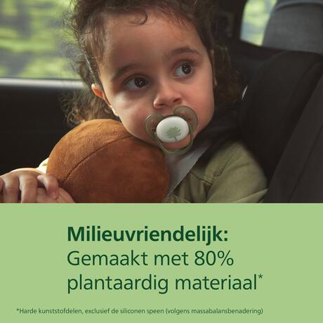 Philips Avent Fopspeen Ultra Soft Nighttime 18M+ SCF094/05 2 stuks